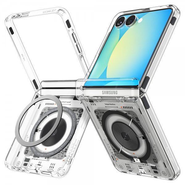 - Samsung Galaxy Z Flip 7 - Skal - Ultra Hybrid Pro MagFit - Neo One