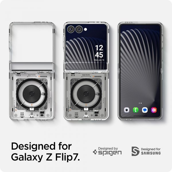 - Samsung Galaxy Z Flip 7 - Skal - Ultra Hybrid Pro MagFit - Neo One