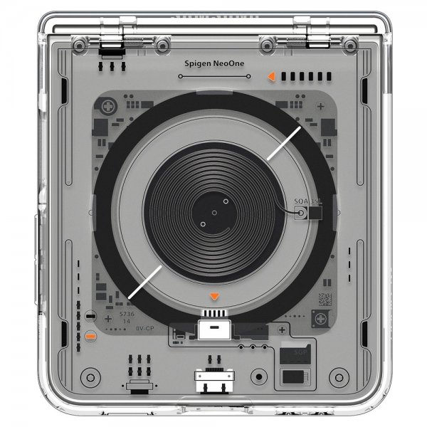 - Samsung Galaxy Z Flip 7 - Skal - Ultra Hybrid Pro MagFit - Neo One