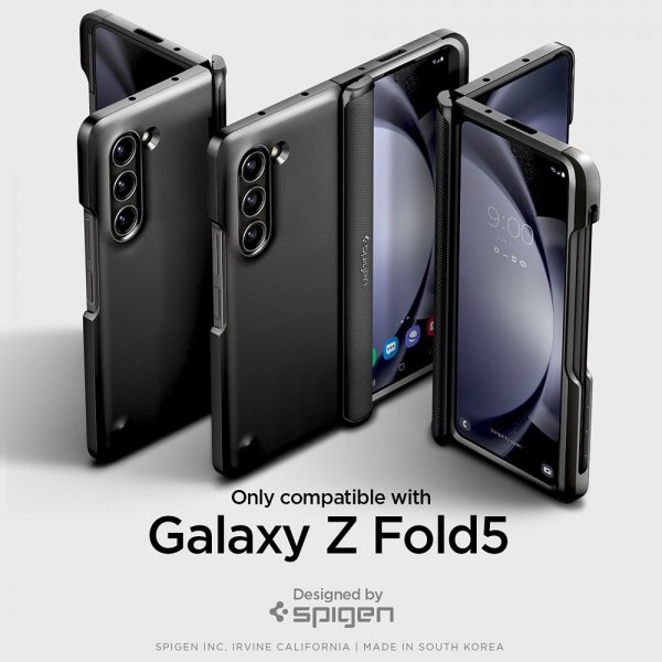 - Samsung Galaxy Z Fold 5 - Skal - Slim Armor Pro Pen Edition - Svart