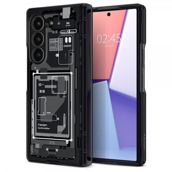 - Samsung Galaxy Z Fold 6 - Skal - Ultra Hybrid Zero One - Svart
