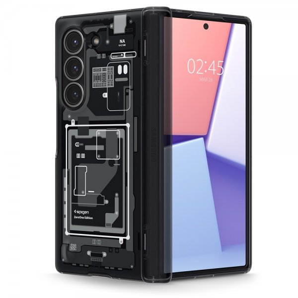 - Samsung Galaxy Z Fold 6 - Skal - Ultra Hybrid Zero One - Svart