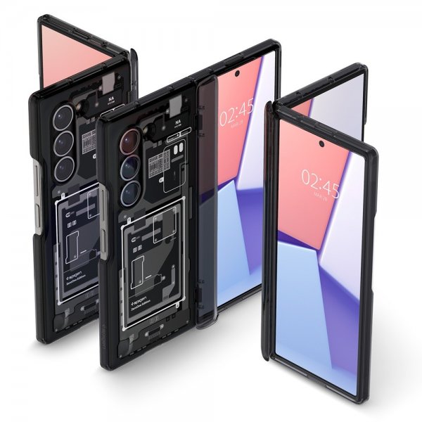 - Samsung Galaxy Z Fold 6 - Skal - Ultra Hybrid Zero One - Svart