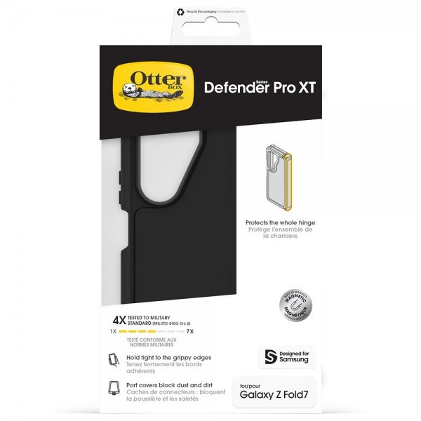 - Samsung Galaxy Z Fold 7 - Skal - Defender Pro XT MagSafe - Svart