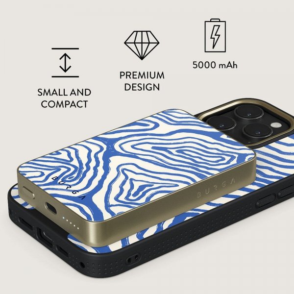 - Powerbank - MagSafe 5000 mAh - Seven Seas - Gold