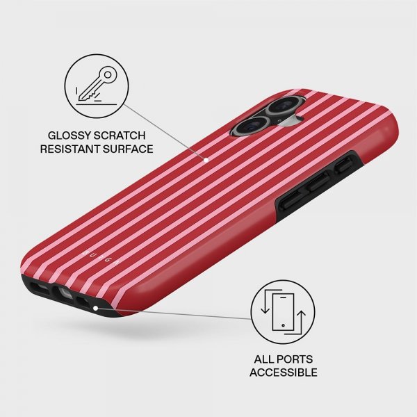 - iPhone 17 - Skal - Tough MagSafe - Strawberry Jam