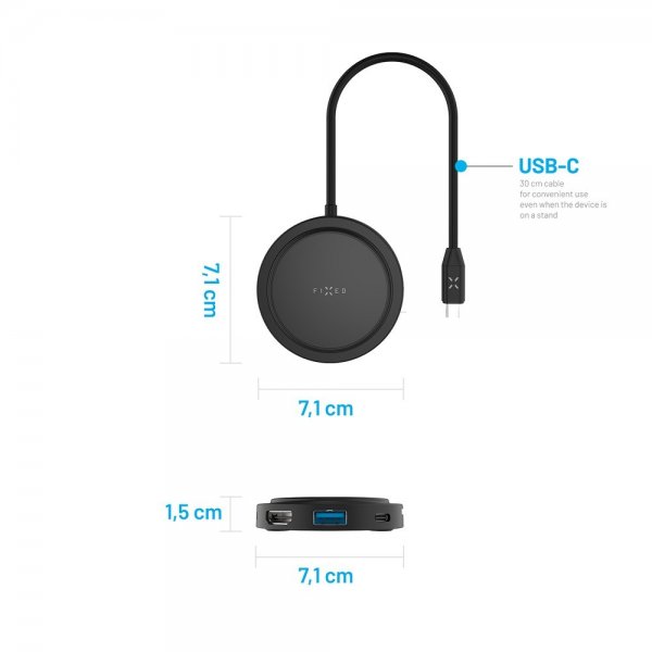 USB-hub MagHUB USB-C 7i1