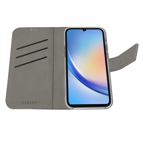 - Samsung Galaxy A35 - Fodral - Wally Wallet Case - Svart