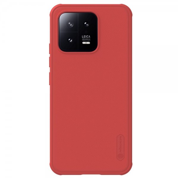 - Xiaomi 13 - Skal - Super Frosted Shield Pro - Röd