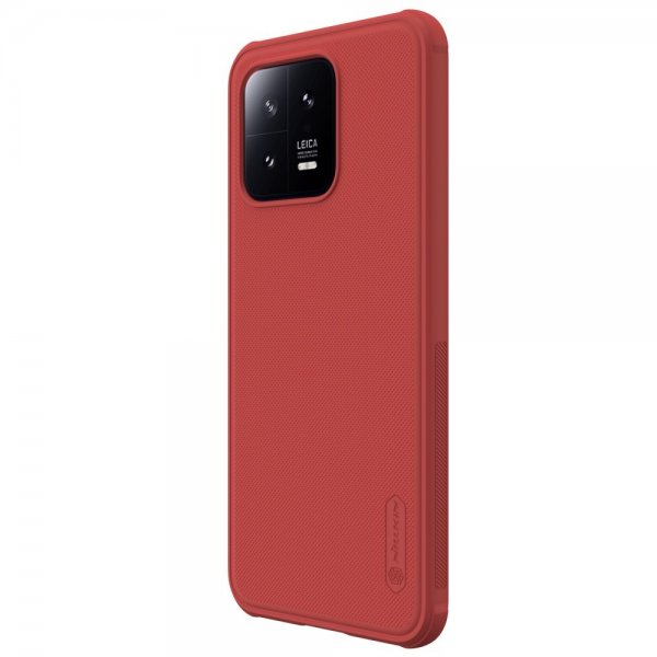 - Xiaomi 13 - Skal - Super Frosted Shield Pro - Röd