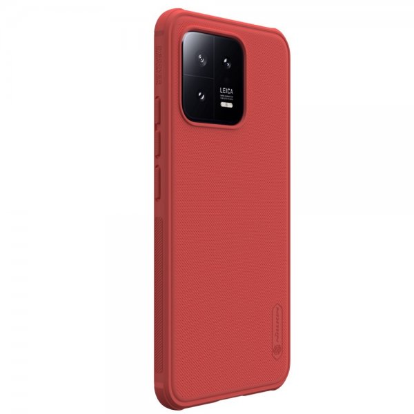 - Xiaomi 13 - Skal - Super Frosted Shield Pro - Röd