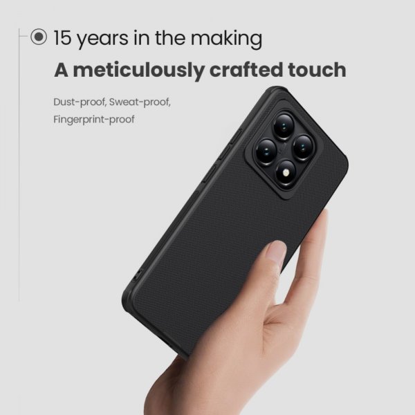 - Xiaomi 14T - Skal - Super Frosted Shield Pro MagSafe - Svart