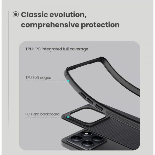 - Xiaomi 14T - Skal - Super Frosted Shield Pro MagSafe - Svart