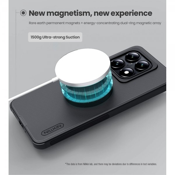 - Xiaomi 14T - Skal - Super Frosted Shield Pro MagSafe - Svart
