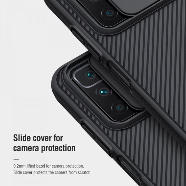 - Xiaomi Redmi 10 - Skal - CamShield - Blå