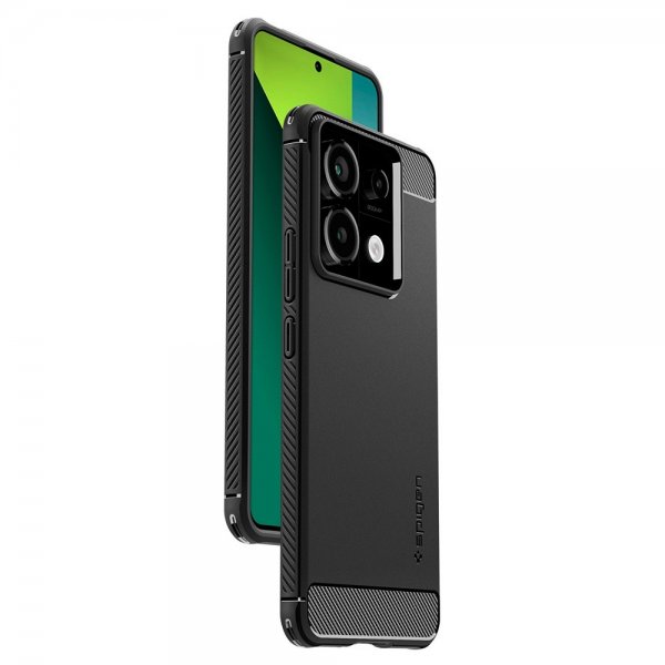 - Xiaomi Redmi Note 13 Pro 5G - Skal - Rugged Armor - Matte Black