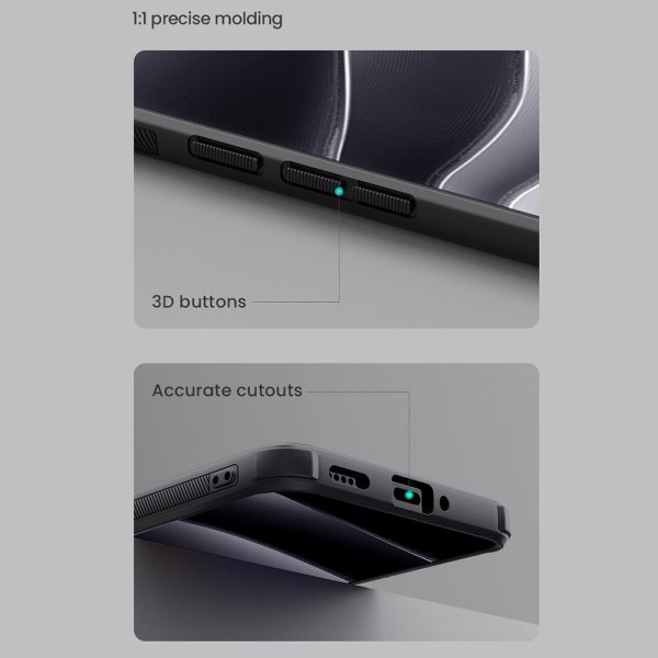 - Xiaomi Redmi Note 14 Pro+ 5G - Skal - Super Frosted Shield Pro MagSafe - Svart
