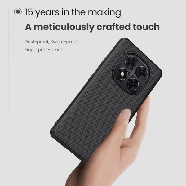 - Xiaomi Redmi Note 14 Pro+ 5G - Skal - Super Frosted Shield Pro MagSafe - Svart