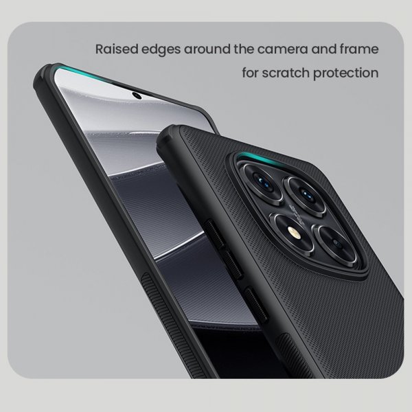 - Xiaomi Redmi Note 14 Pro 5G - Skal - Super Frosted Shield Pro - Svart
